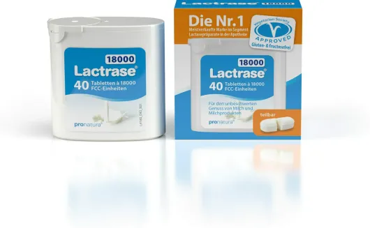 Lactrase 18.000 Fcc im Spender 40 Tabletten