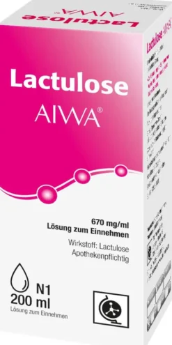 Lactulose Aiwa 670 mg Je ml Lösung zum Einnehmen 200 ml