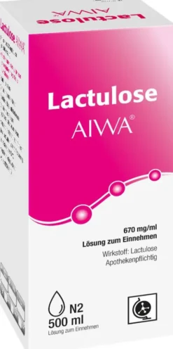 Lactulose Aiwa 670 mg Pro ml Lösung zum Einnehmen 500 ml
