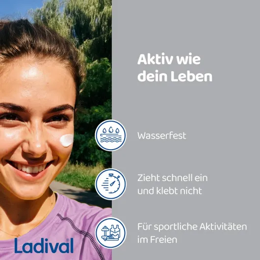 Ladival Aktiv Sonnenschutz Creme & Stift LSF 50+ 30 ml