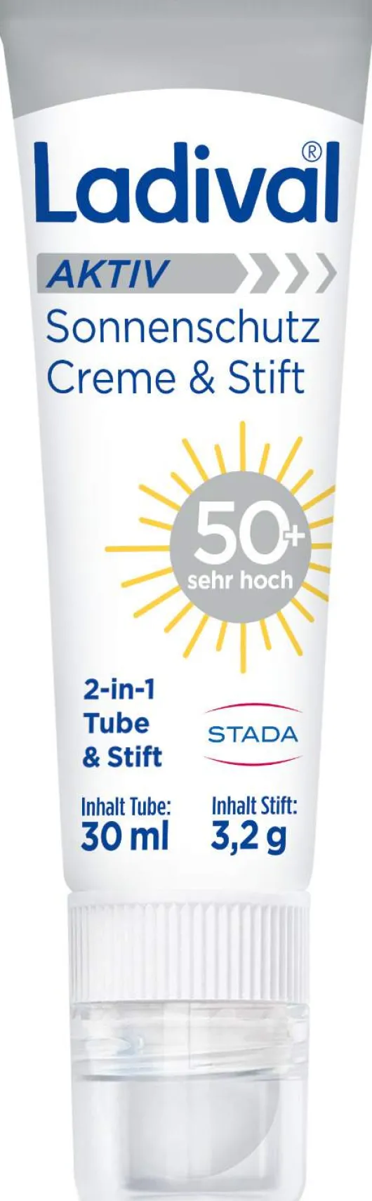 Ladival Aktiv Sonnenschutz Creme & Stift LSF 50+ 30 ml
