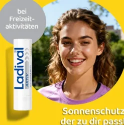Ladival Aktiv UV-Schutzstift Lippen LSF 50+ 1 Stift