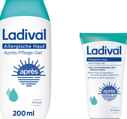 Ladival allergische Haut Apres Pflege-Gel 200 ml + gratis allergische Haut Apres Pflege Gel 50 ml