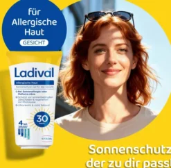 Ladival allergische Haut Sonnenschutz-Gel Gesicht LSF 30 50 ml