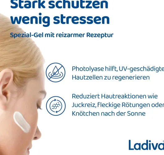 Ladival allergische Haut Sonnenschutz-Gel Gesicht LSF 30 50 ml