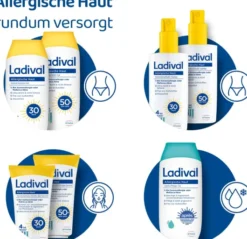 Ladival allergische Haut Sonnenschutz-Gel Gesicht LSF 50+ 50 ml