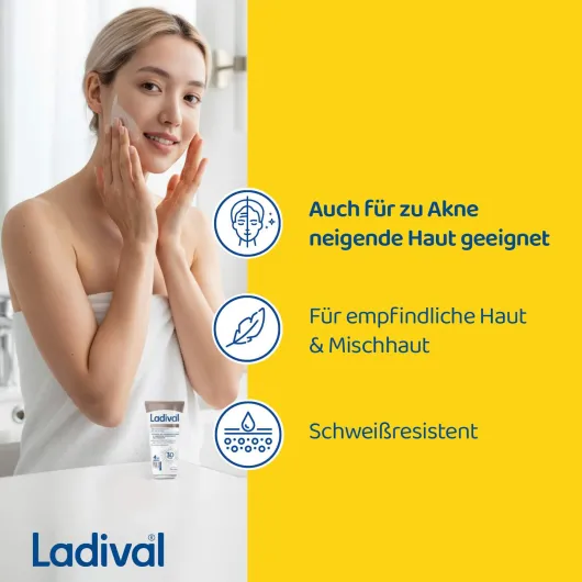 Ladival Antioxidativ Sonnenschutz Creme Gesicht LSF 30 50 ml