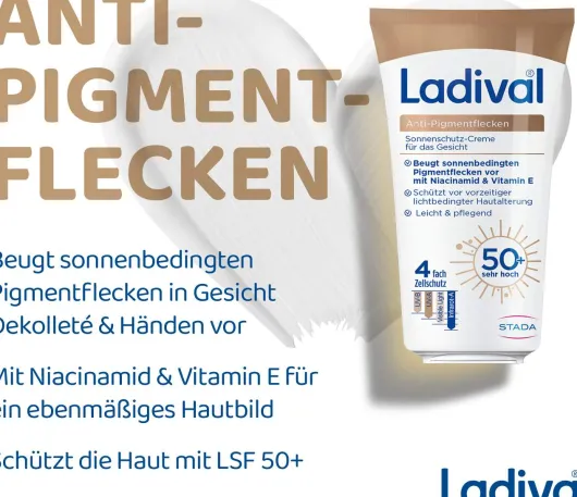 Ladival Anti-Pigmentflecken Sonnenschutz-Creme Gesicht LSF 50+ 50 ml