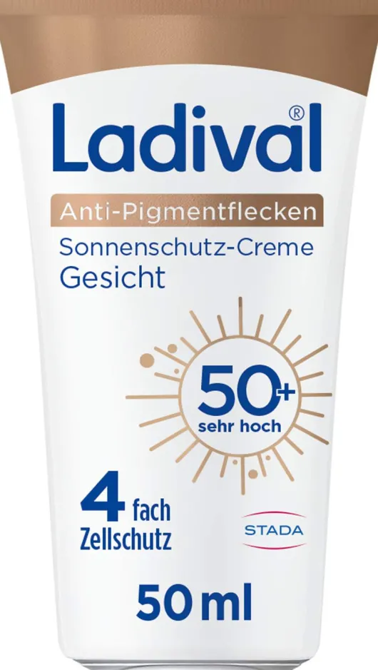Ladival Anti-Pigmentflecken Sonnenschutz-Creme Gesicht LSF 50+ 50 ml