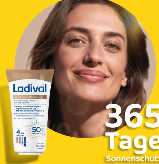 Ladival Anti-Pigmentflecken Sonnenschutz-Creme Gesicht LSF 50+ 50 ml