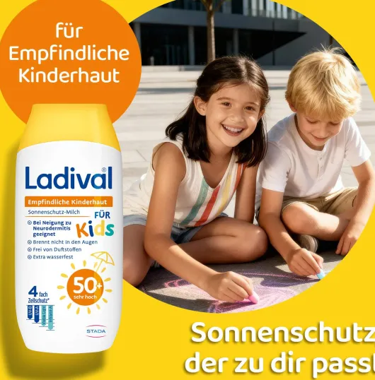 Ladival empfindliche Kinderhaut Milch LSF 50+ 200 ml