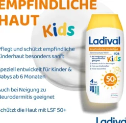 Ladival empfindliche Kinderhaut Milch LSF 50+ 200 ml