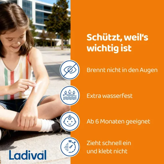 Ladival empfindliche Kinderhaut Milch LSF 50+ 200 ml