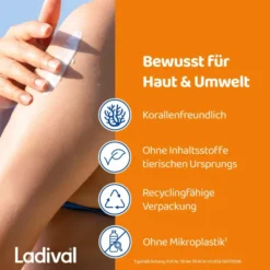 Ladival empfindliche + normale Haut Sonnenschutz LSF 30 200 ml