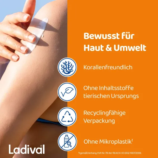 Ladival empfindliche + normale Haut Sonnenschutz LSF 30 200 ml