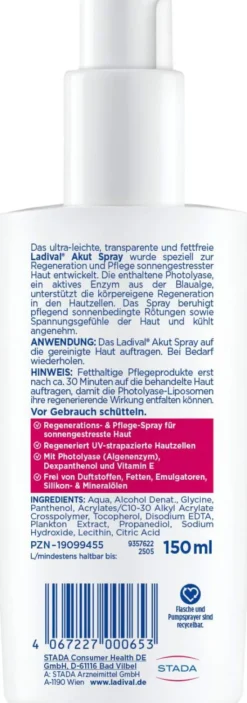 Ladival sonnengestresste Haut Akut Spray 150 ml