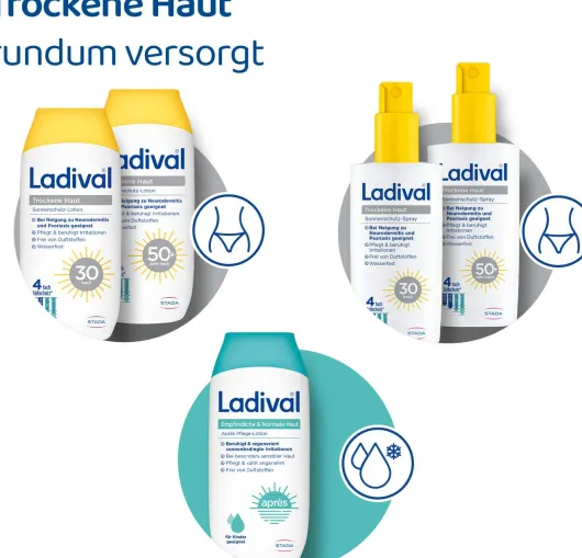 Ladival trockene Haut Sonnenschutz LSF 30 200 ml