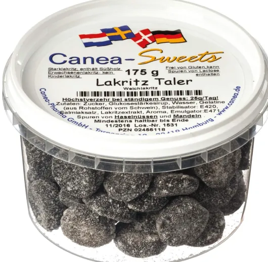 Lakritz Taler Weichlakritz 175g