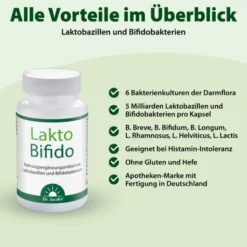 Lakto Bifido Dr.Jacob s 90 Kapseln