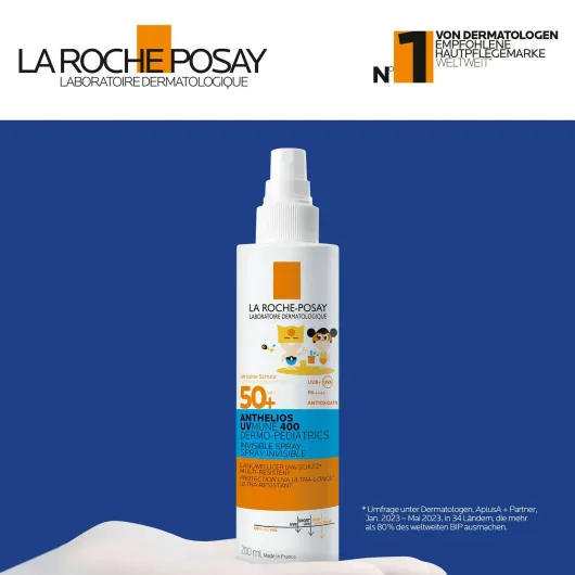 La Roche Posay Anthelios Dermo-Kids Invisible UVMune 400 LSF50 200 ml Spray