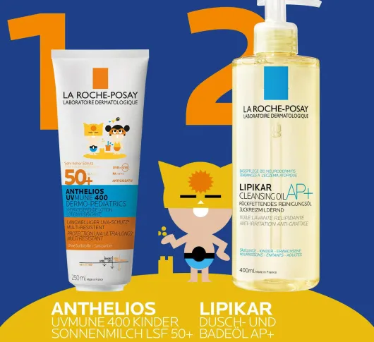 La Roche Posay Anthelios Dermo-Kids Hydratisierende Milch UVMune 400 LSF50 250 ml