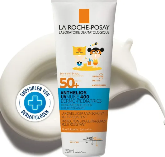 La Roche Posay Anthelios Dermo-Kids Hydratisierende Milch UVMune 400 LSF50 250 ml