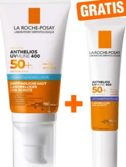 La Roche Posay Anthelios Hydratisierende Creme UVMune 400 LSF 50+ 50 ml + gratis La Roche Posay Anti-Pigment Fluid 15 ml