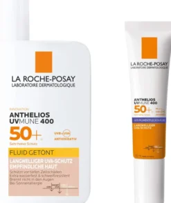 La Roche Posay Anthelios Invisible Fluid Getönt UVMune 400 LSF 50+ 50 ml + gratis La Roche Posay Anti-Pigment 15 ml
