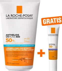 La Roche Posay Anthelios Körper + Gesicht LSF 50 150 ml + gratis La Roche Posay Anthelios Anti-Pigment Fluid 15 ml