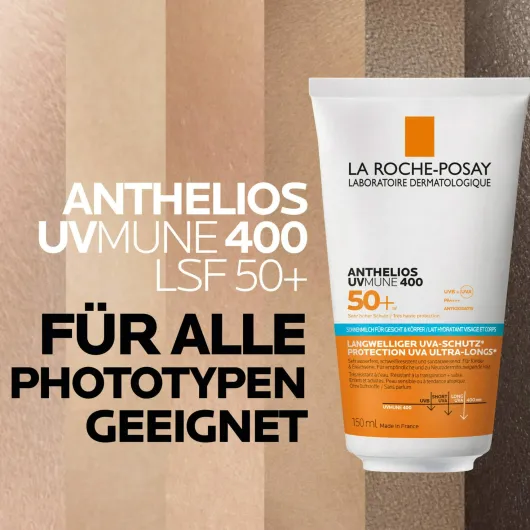 La Roche Posay Anthelios Körper + Gesicht LSF 50 150 ml Milch