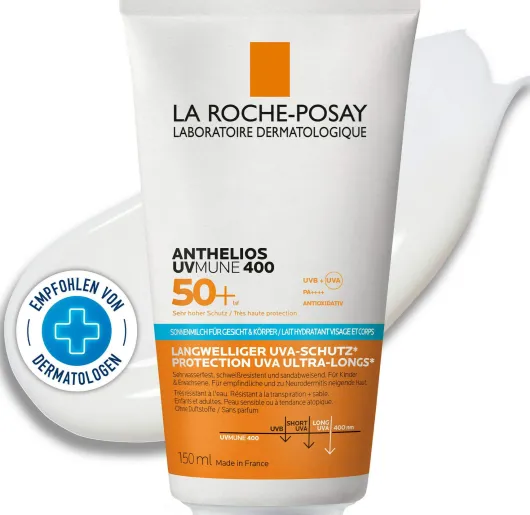 La Roche Posay Anthelios Körper + Gesicht LSF 50 150 ml Milch