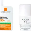 La Roche Posay Anthelios Oil Control Fluid UV Mune 400 LSF 50+ 50 ml + gratis Vichy Deo Roll-on Anti Flecken 48h 50 ml
