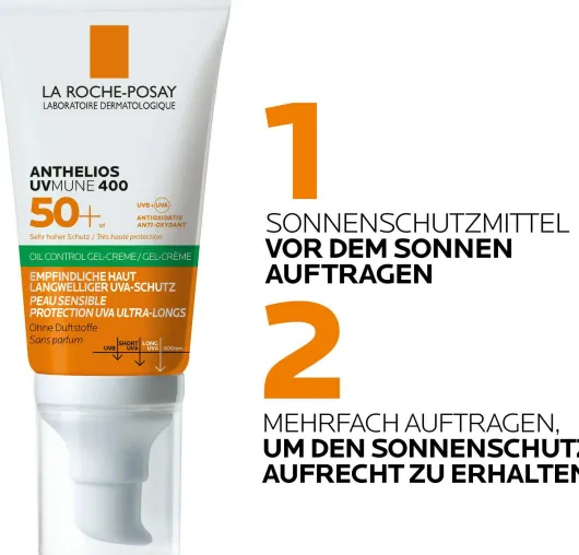 La Roche Posay Anthelios Oil Control Gel-Creme UV Mune 400 LSF 50+ 50 ml