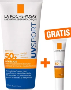 La Roche Posay Anthelios Pro Sport Wet Skin Gel LSF50+ 200 ml + gratis La Roche Posay Anthelios Anti-Pigment Fluid 15 ml