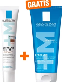 La Roche Posay Effaclar Duo+M Unifiant dunkel 40 ml + gratis Effaclar Gel mini 50 ml