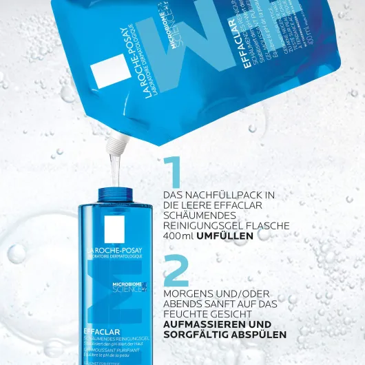 La Roche Posay Effaclar Foaming Gel Nachfüllpack 400 ml