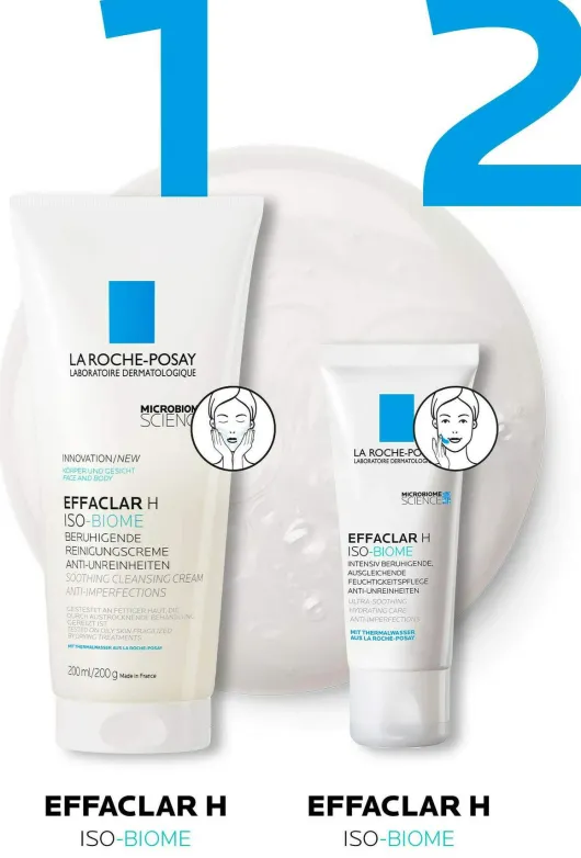 La Roche Posay Effaclar H Iso-Biome Reinigungscreme 200 ml