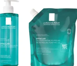 La Roche Posay Effaclar Mikro-Peeling Reinigungsgel 400 ml + Effaclar Mikro-Peeling Reinigungsgel 400 ml Refill