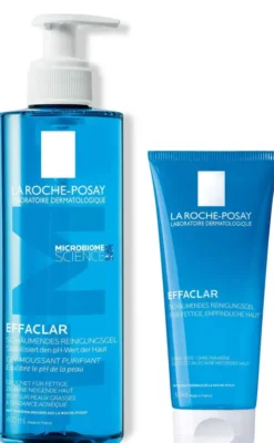 La Roche Posay Effaclar schäumendes Reinigungsgel 400 ml + gratis Effaclar Gel 50 ml