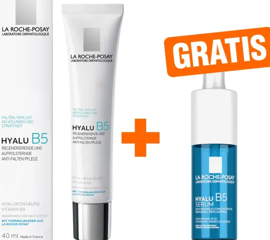 La Roche Posay Hyalu B5 Pflege 40 ml + gratis Hyalu B5 Serum 10 ml