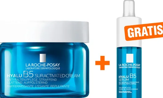 La Roche Posay Hyalu B5 Suractivated Cream 50 ml + gratis La Roche Posay Hyalu B5 Serum 10 ml