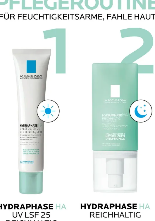 La Roche Posay Hydraphase HA UV Reichhaltige Tagescreme LSF 25 40 ml