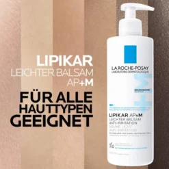 La Roche Posay Lipikar Baume light AP+M leichter Balsam 400 ml