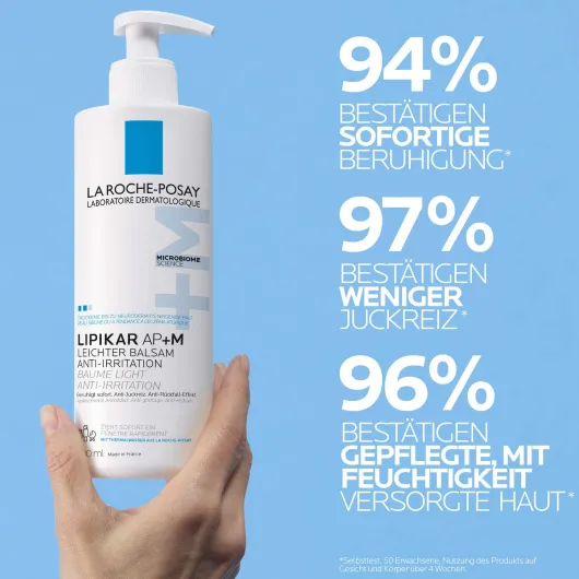 La Roche Posay Lipikar Baume light AP+M leichter Balsam 400 ml
