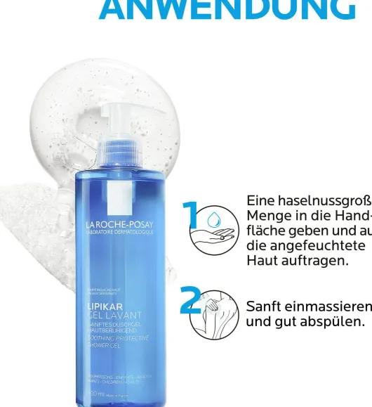 La Roche Posay Lipikar Gel Lavant 400 ml
