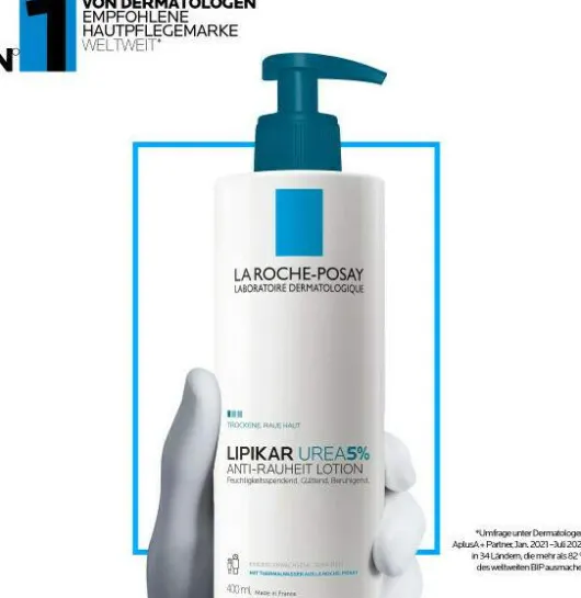 La Roche Posay Lipikar Lait Urea 5+ Lotion 400 ml