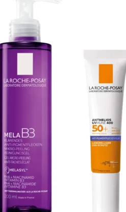 La Roche Posay Mela B3 Reinigungsgel 200 ml + gratis La Roche Posay Anthelios Anti-Pigment Fluid 15 ml