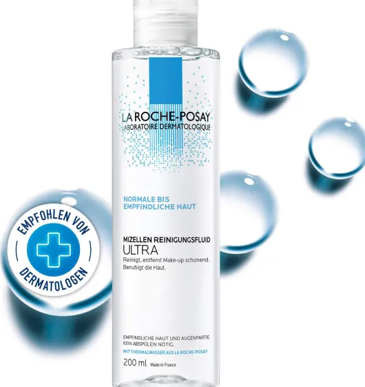 La Roche Posay Mizellen Reinigungsfluid Ultra empfindliche Haut 200 ml