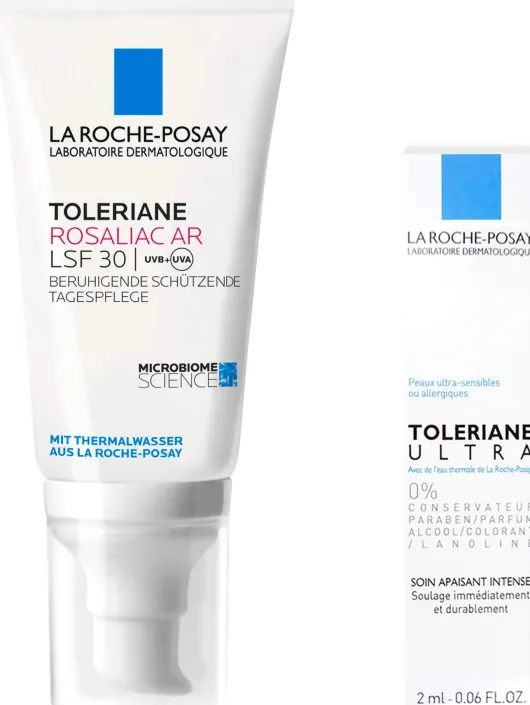 La Roche Posay Toleriane Rosaliac AR LSF 30 50 ml Creme + gratis Roche Posay Toleriane Dermallergo Augencreme 2 ml
