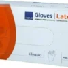 Latex-Handschuhe Classic Unster.Puderfrei M Natur